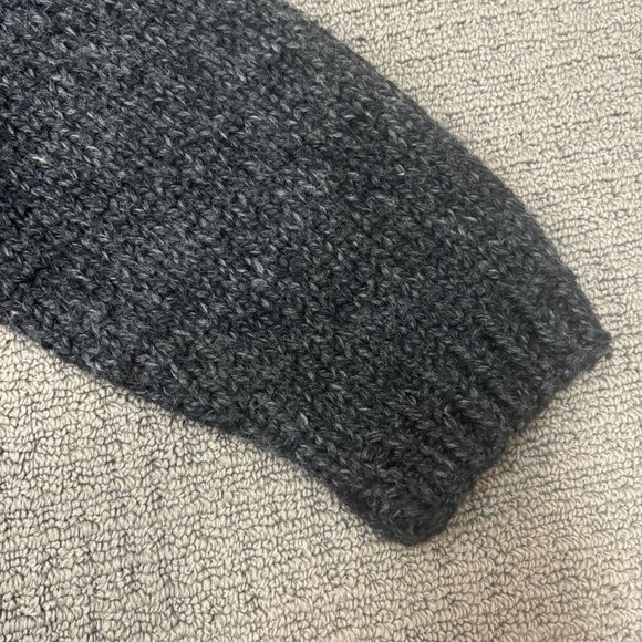 Vintage Handmade Pullover Sweater Large Knit Raglan Jumper Chunky Thick Heavy - Picture 8 of 8